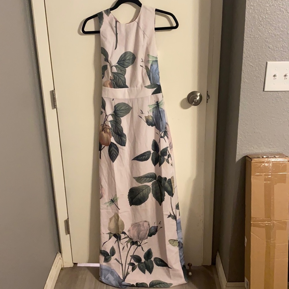 Floral formal dress